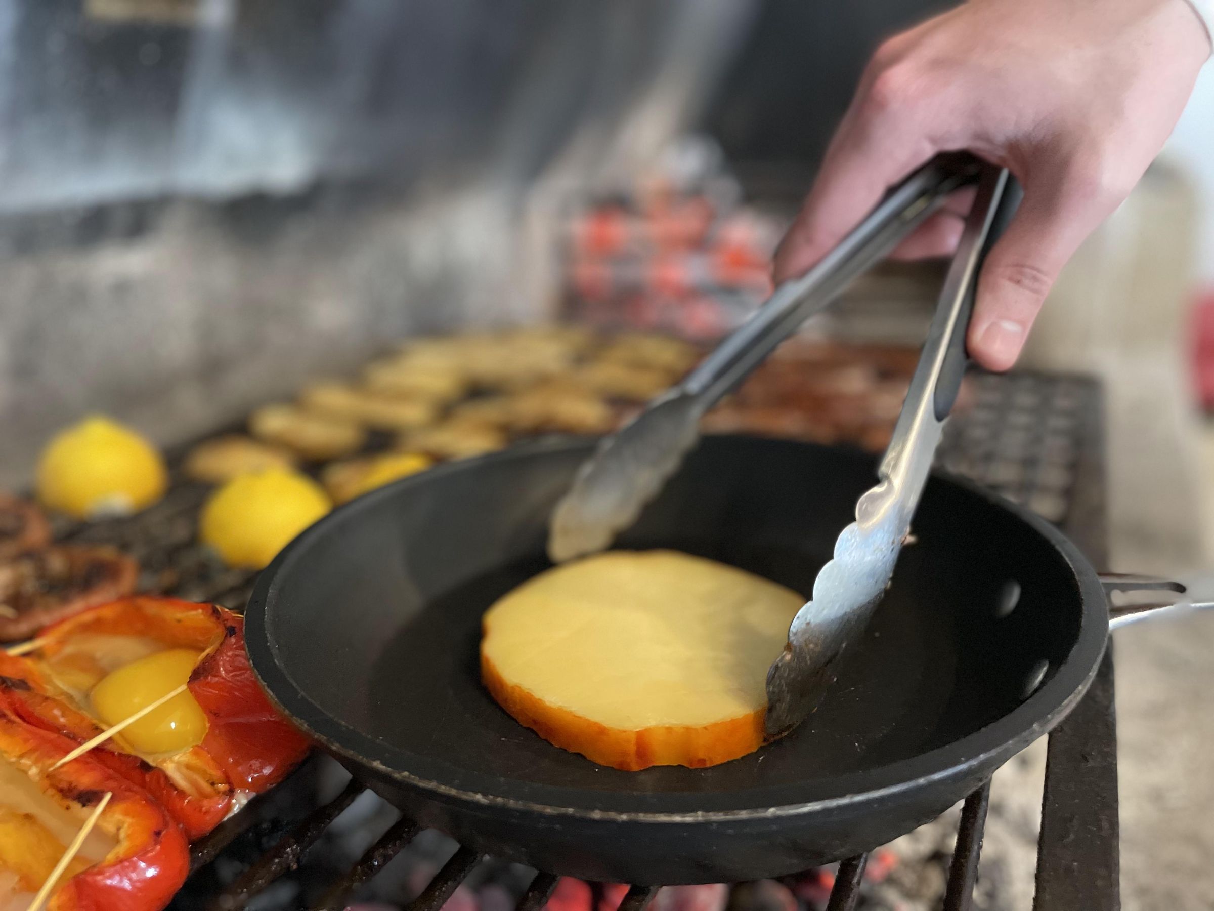Pinwheel Saugage With Provolone Cheese, With Rustic
