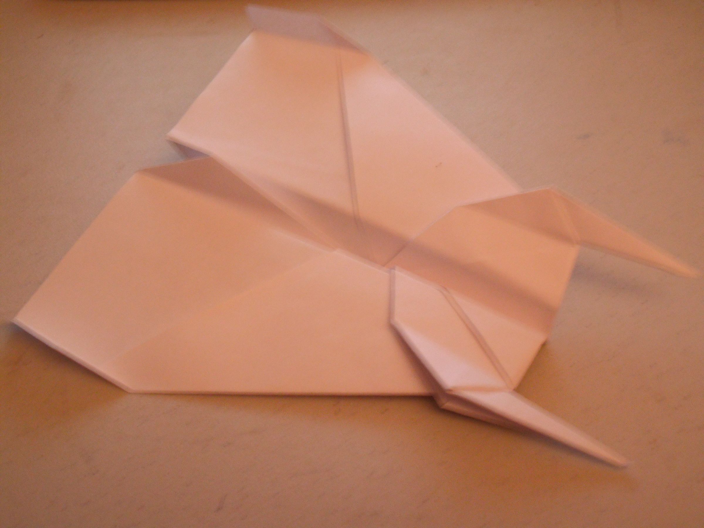 How to Make a Fighter Paper Airplane