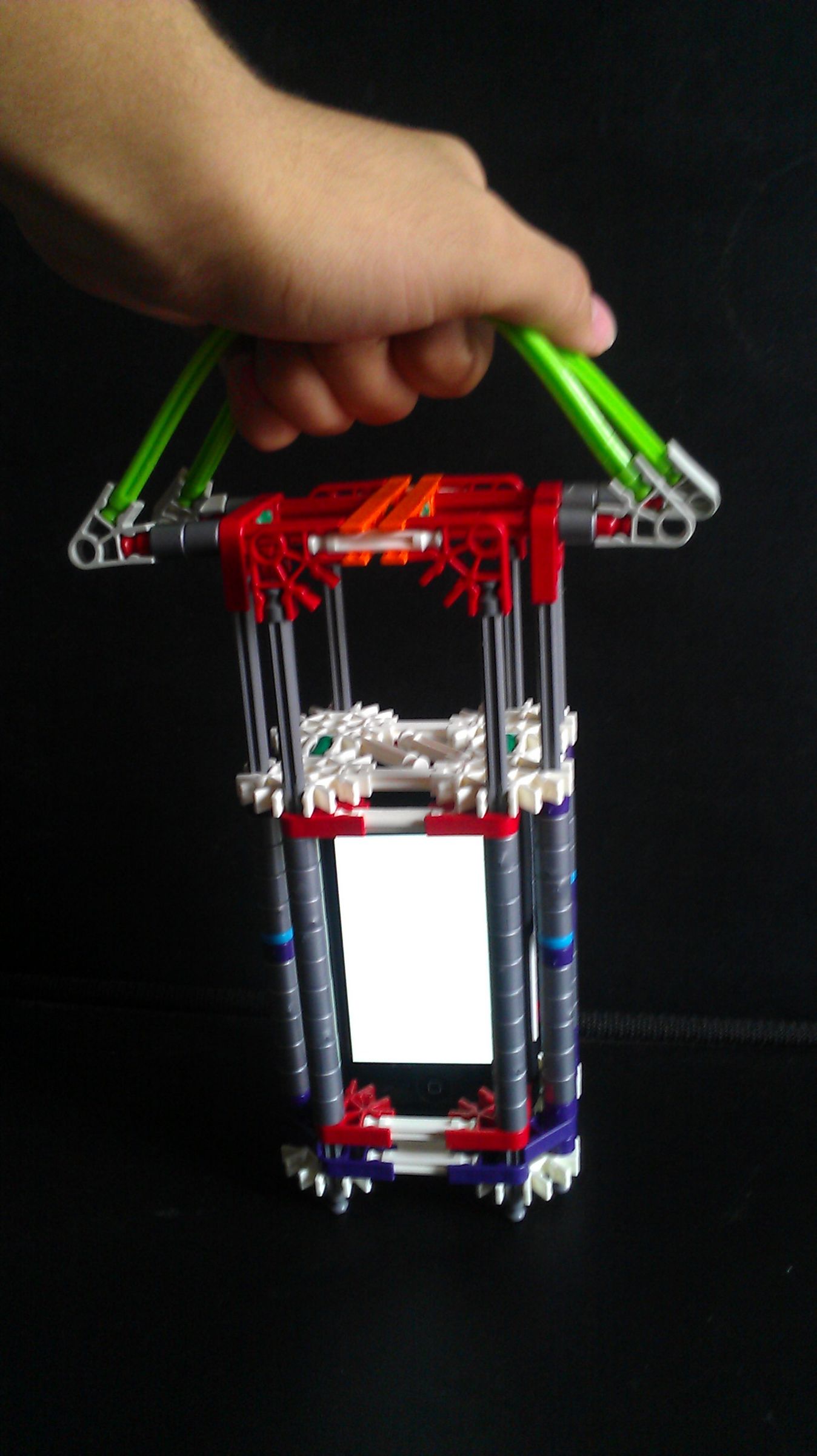 Make a Lantern Out of K'nex and a Cell Phone!!!