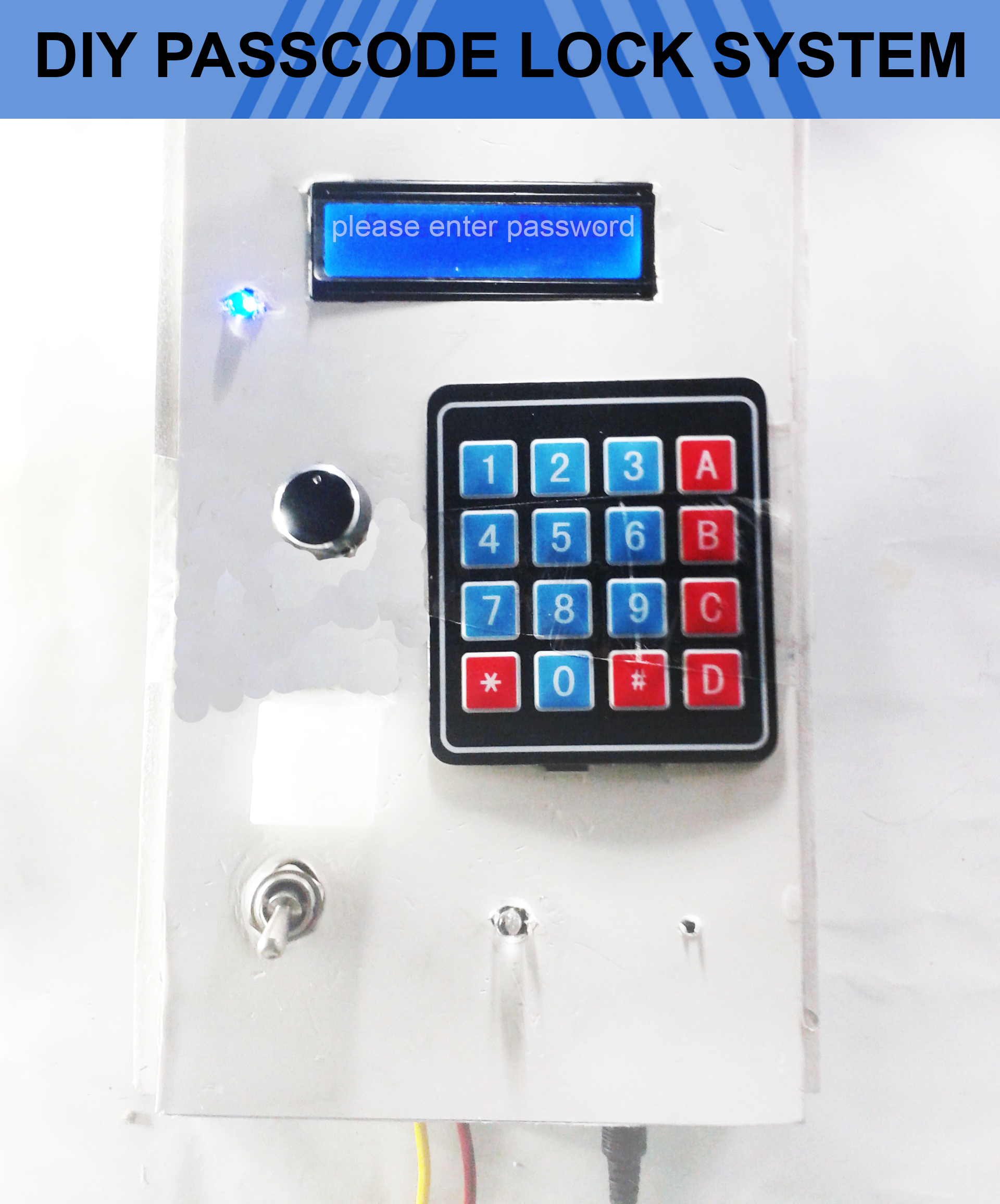 Diy Passcode Lock System Using Arduino