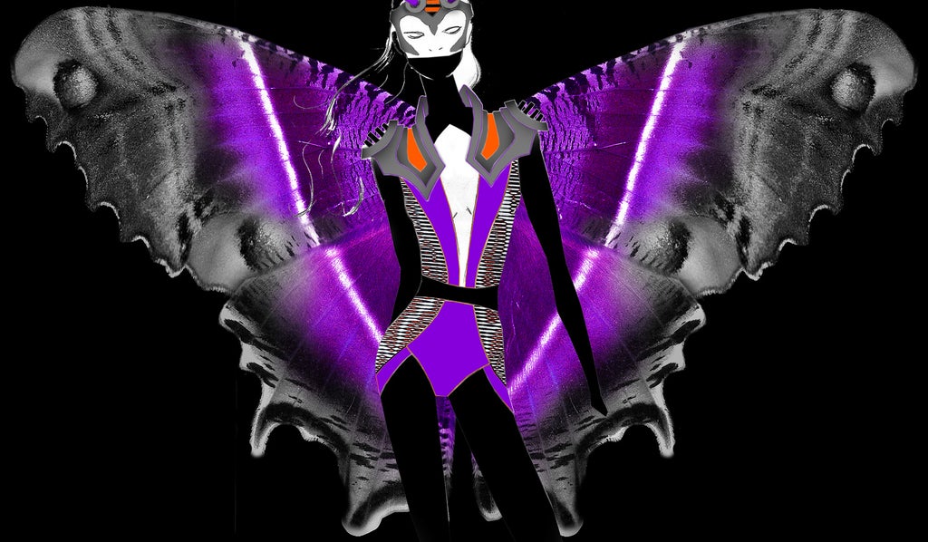 Custom Printed Moth Wing Cape 6 Steps (with Pictures) Instructables
