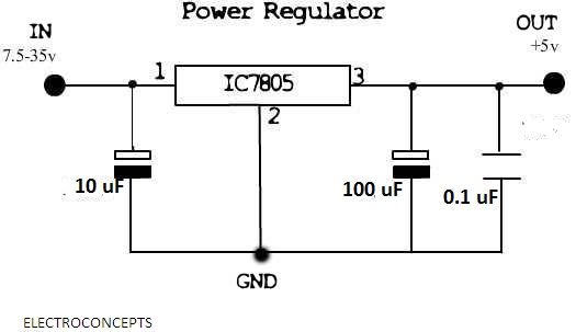 7805 Regulator (5V) Module: Easy Tutorial : 5 Steps (with Pictures