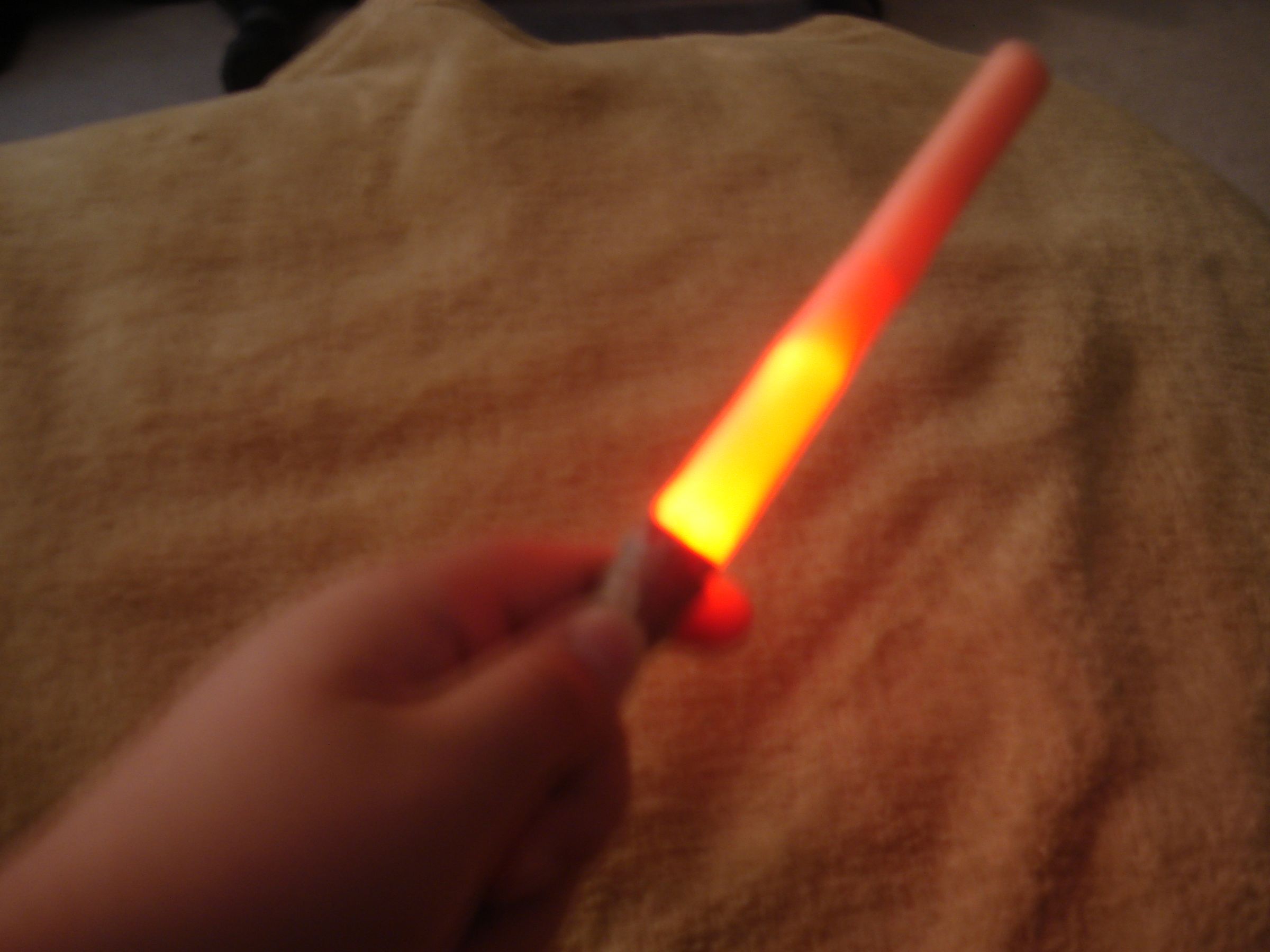 How to build a mini lightsaber!