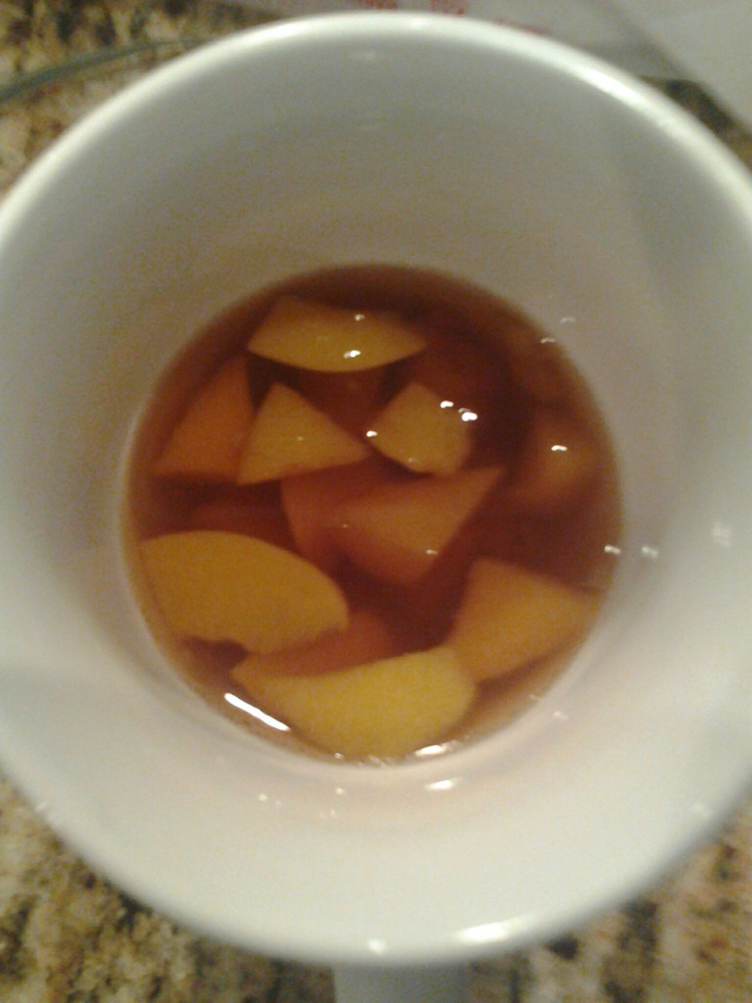 Spived Peach Tea Hot or Cold