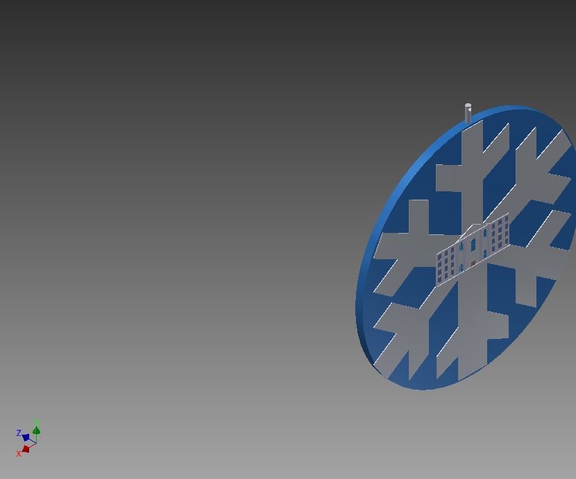 White House Christmas Ornament