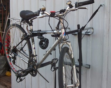 Bike Holder Repurposed As Bike Repair Stand