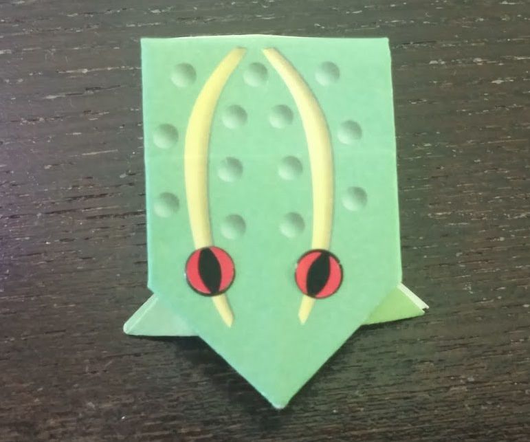 Origami Frog