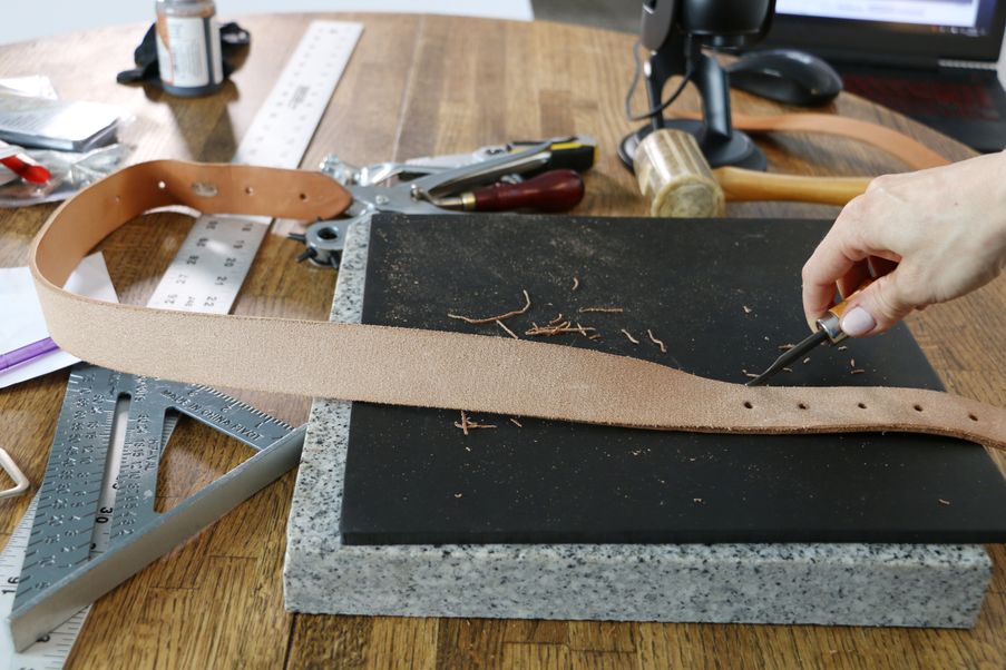 How to Make a Leather Belt - DIY : 8 Steps (with Pictures) - Instructables