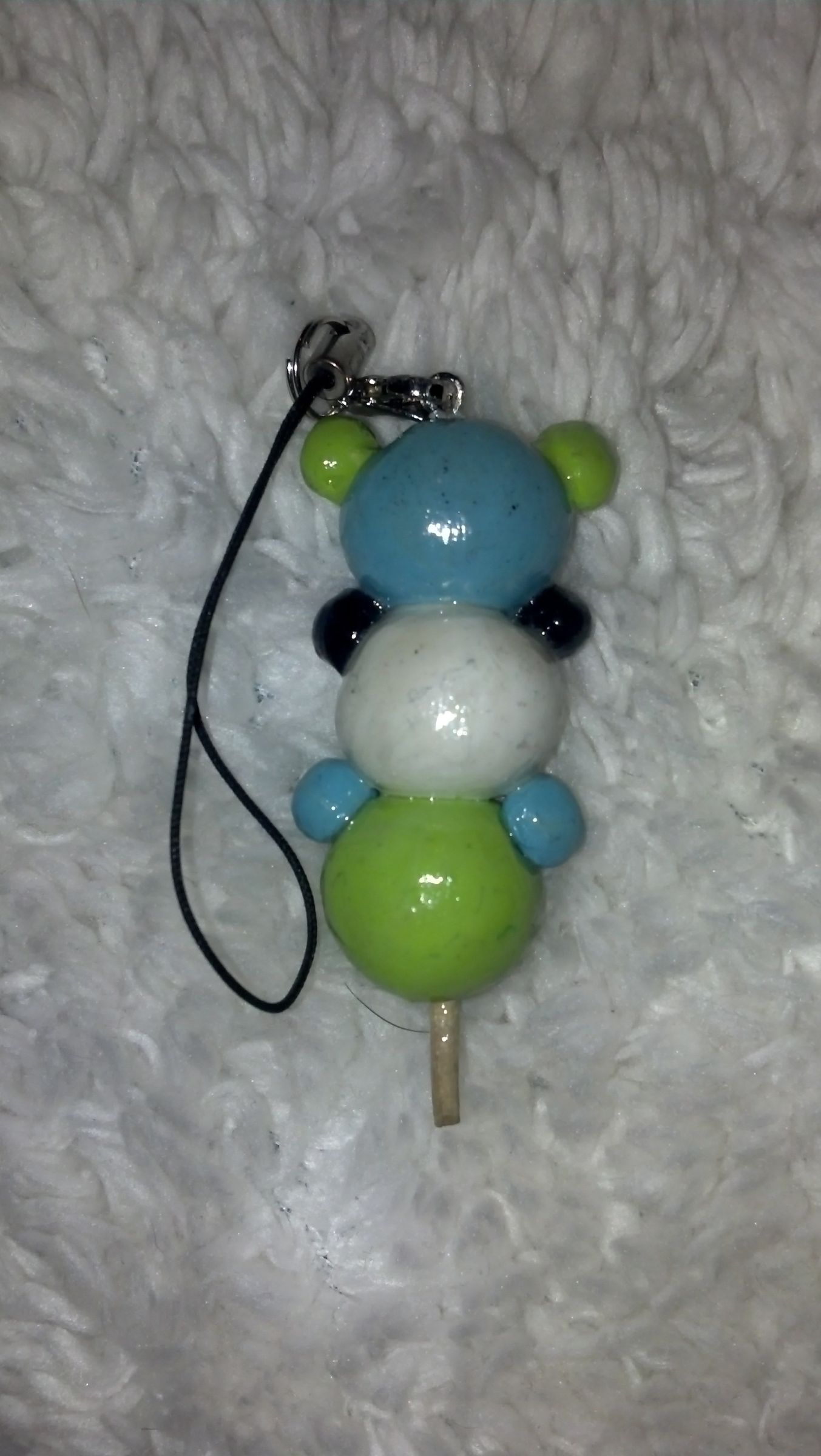 How to Make a "Dongo Panda Polymer Clay Charm"