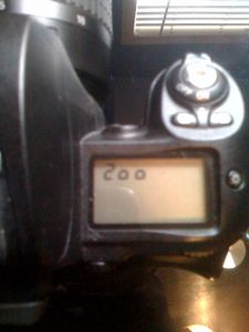Set Shutter Speed and ISO!