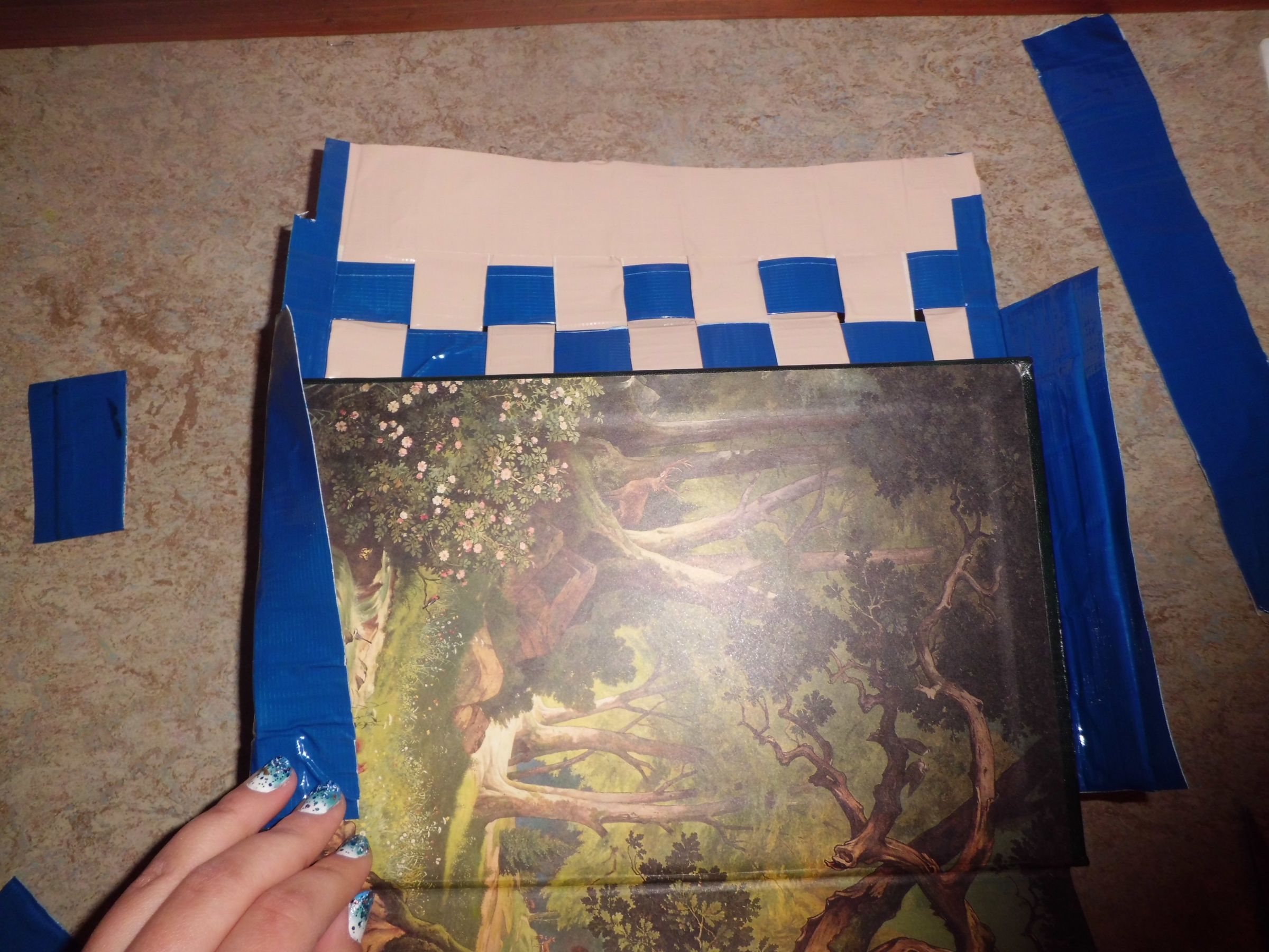 Duct Tape Book Cover 4 Steps (with Pictures) Instructables