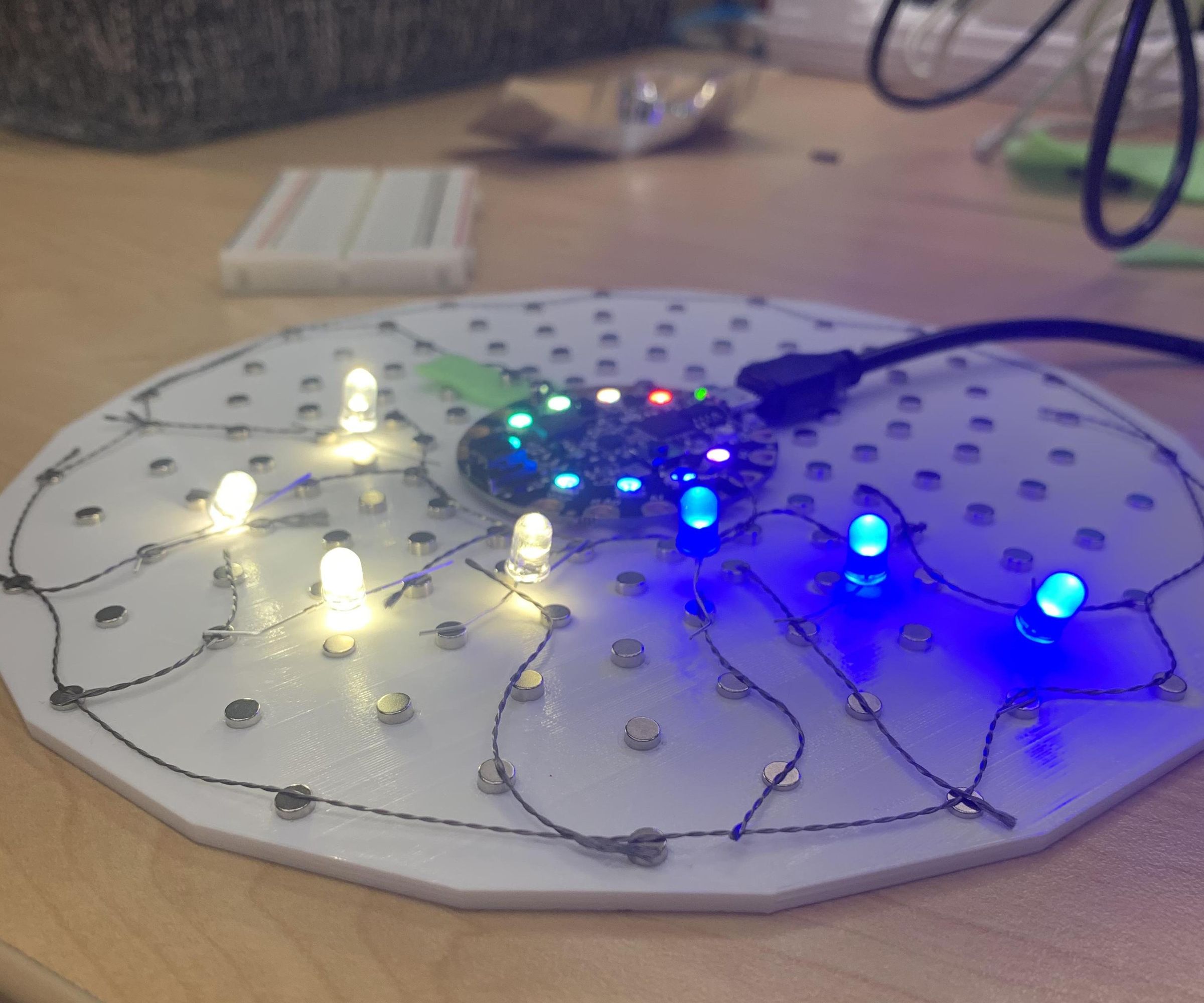 Constellation Conductive Thread Circuit