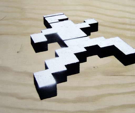 3D-effect Stencil