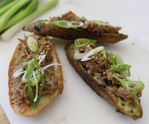 Kasuzuke Spring Onion Pork Rillettes