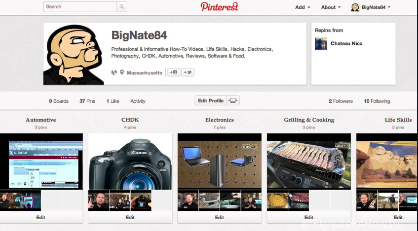 How to Rearrange Pinterest Pins
