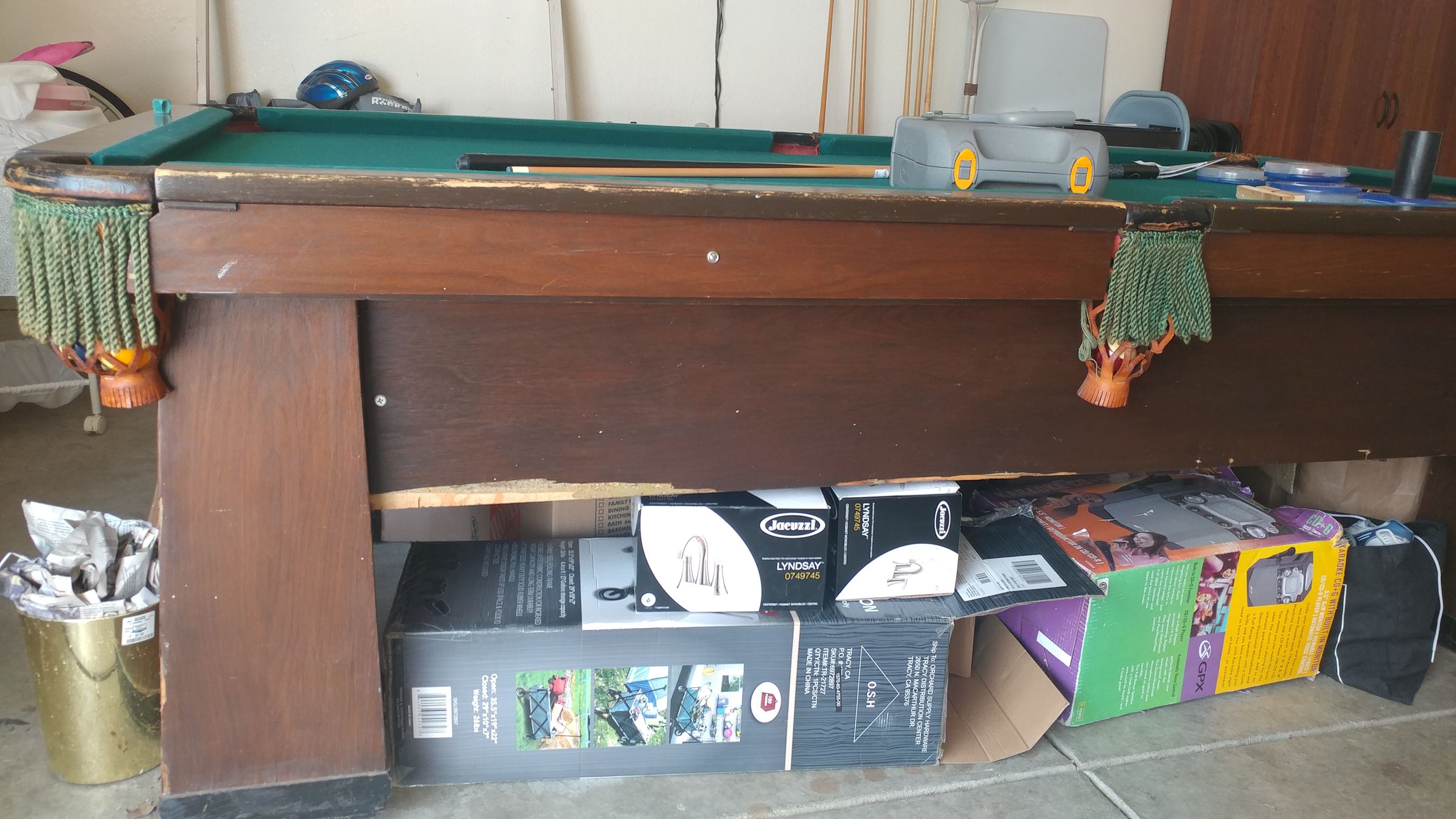 Refurbish Pool Table 9 Steps Instructables