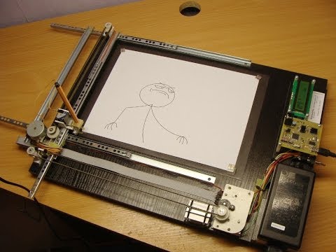 Cheap, Nice and Weird A4 Graph Plotter ($25 + Some Scrap)
