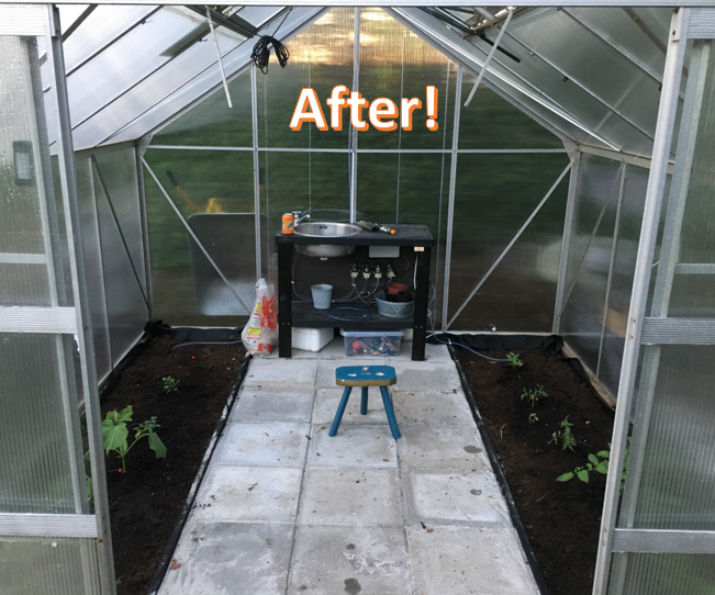 Fixing and Improving Old Greenhouse 