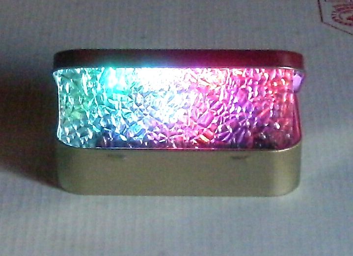 Make an Altoids Pocket RGB Color Changing Led Light Show
