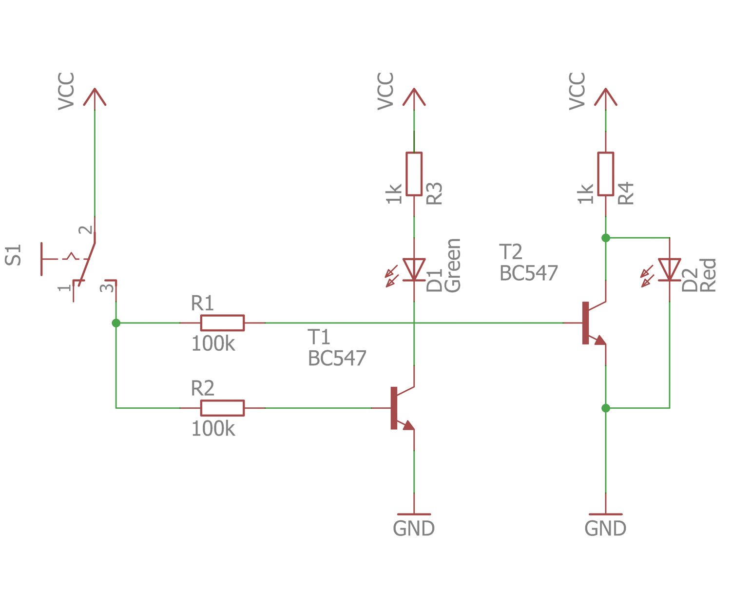 Sensor Controlled RED and GREEN LEDs : 7 Steps (with Pictures ...