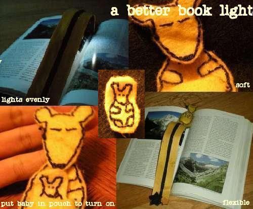 A Book Might! (bookmark/booklight)