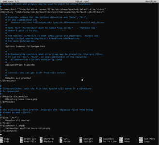 Setting Up Apache and Creating Php.ini