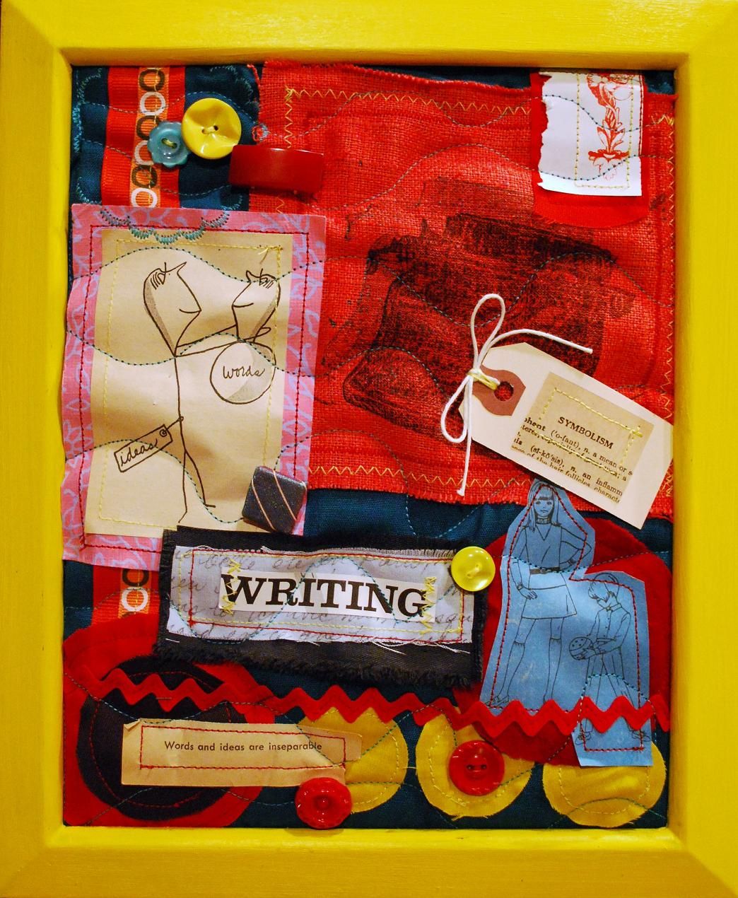 How to make an upcycled art quilt