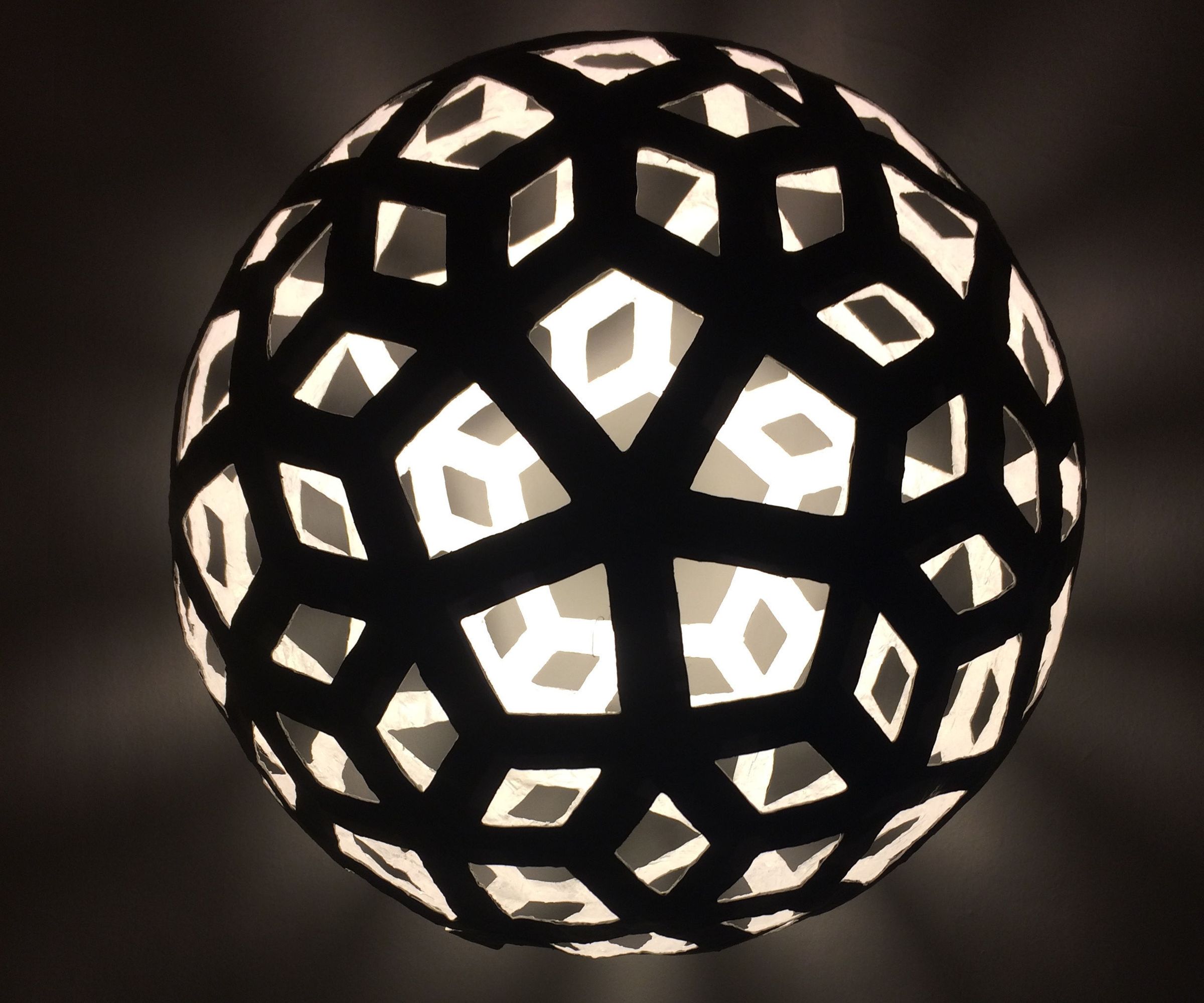 Newspaper Pendant Lamp