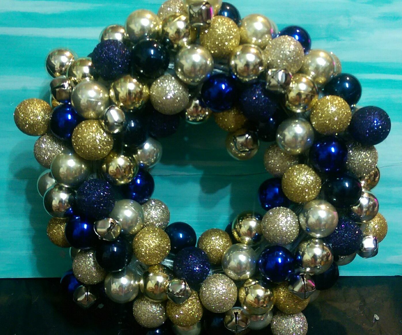 Whimsical Ornament Wreath