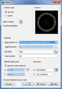 Use Circular Pattern to Finish the Sprocket