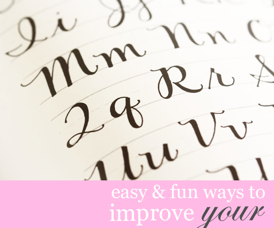 How to Make Your Handwriting Beautiful