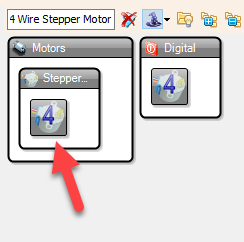In Visuino Add Components