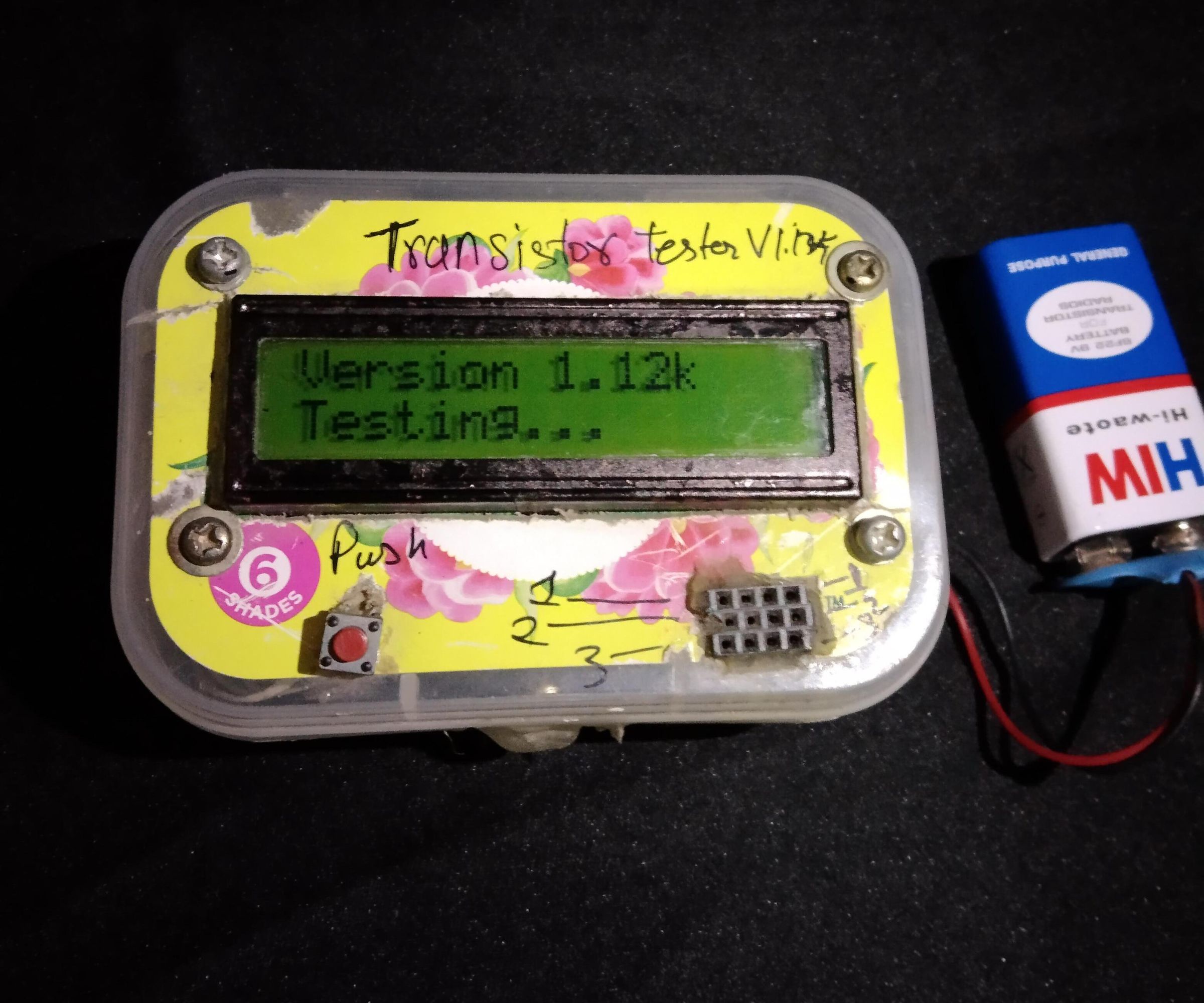 Transistor Tester V1.12K [updated 2021][Full Guide, How to Flash] & What U Can Measure