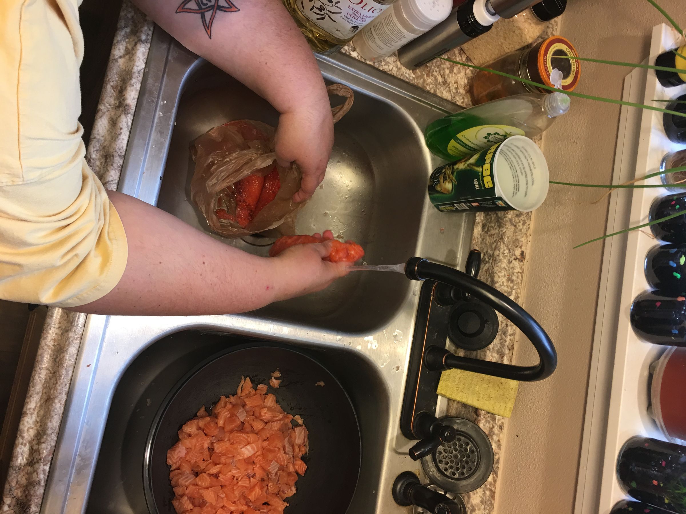 how to cook salmon caviar