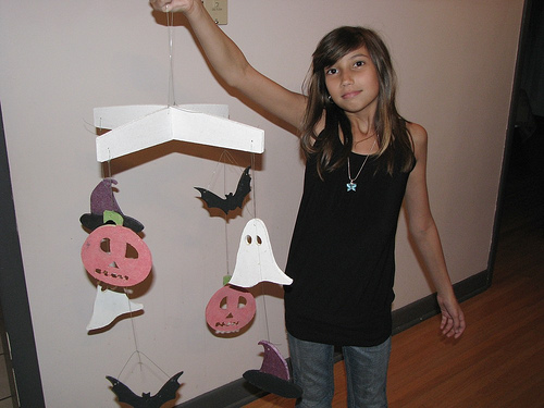 Halloween Hanging Mobile Project