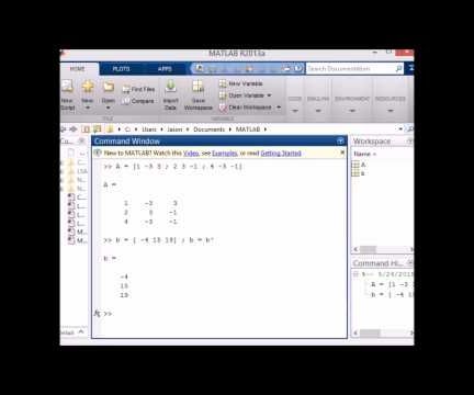 Solving Linear Systems With MATLAB