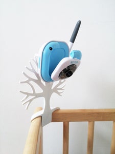 BABY TREE: 3D Printed Quick-Change Camera Mount for a Baby Monitor