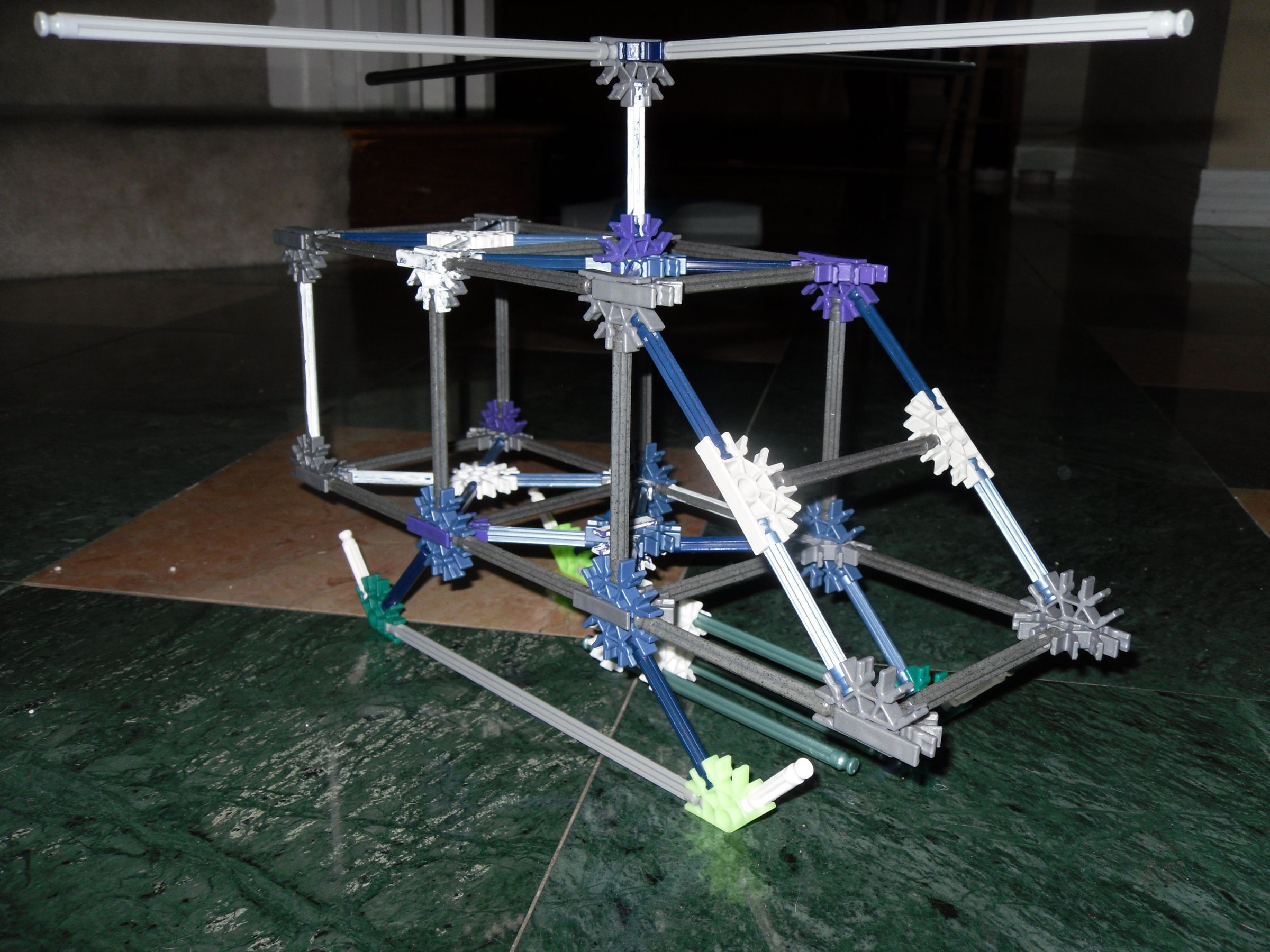 Knex Army Helicopter