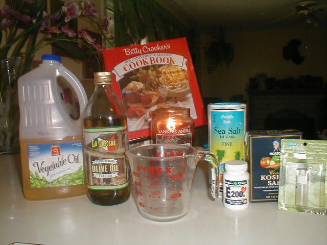 How to Make Exfoliating/moisturizing Salt Rub