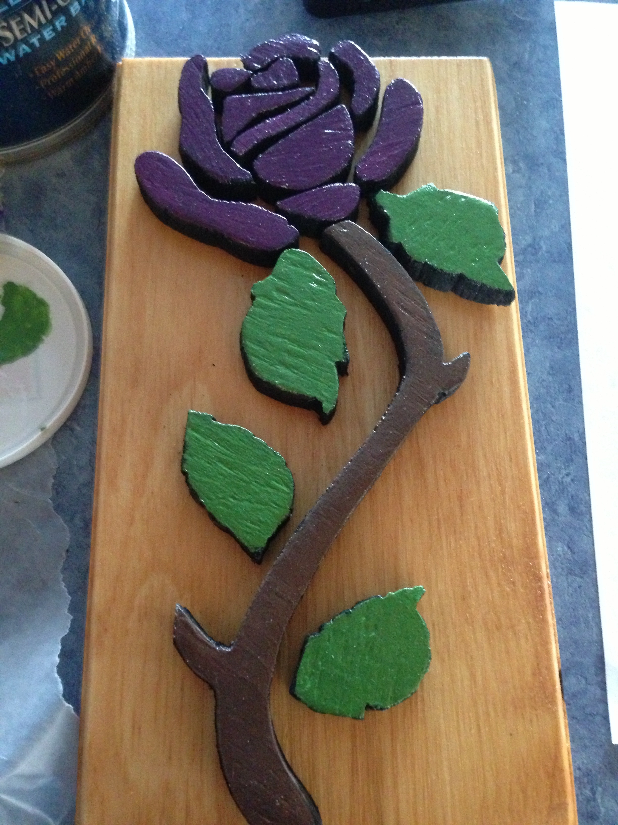 Wooden Rose