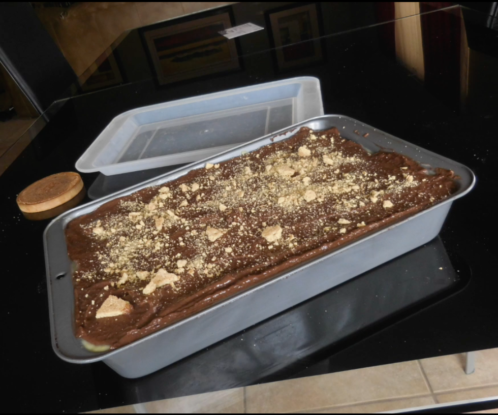 No Bake Graham Cracker Cake