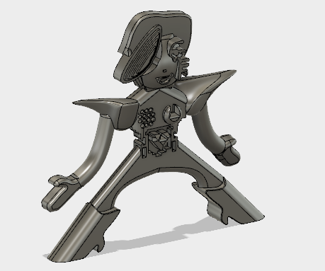 3D Printed Mettaton ex