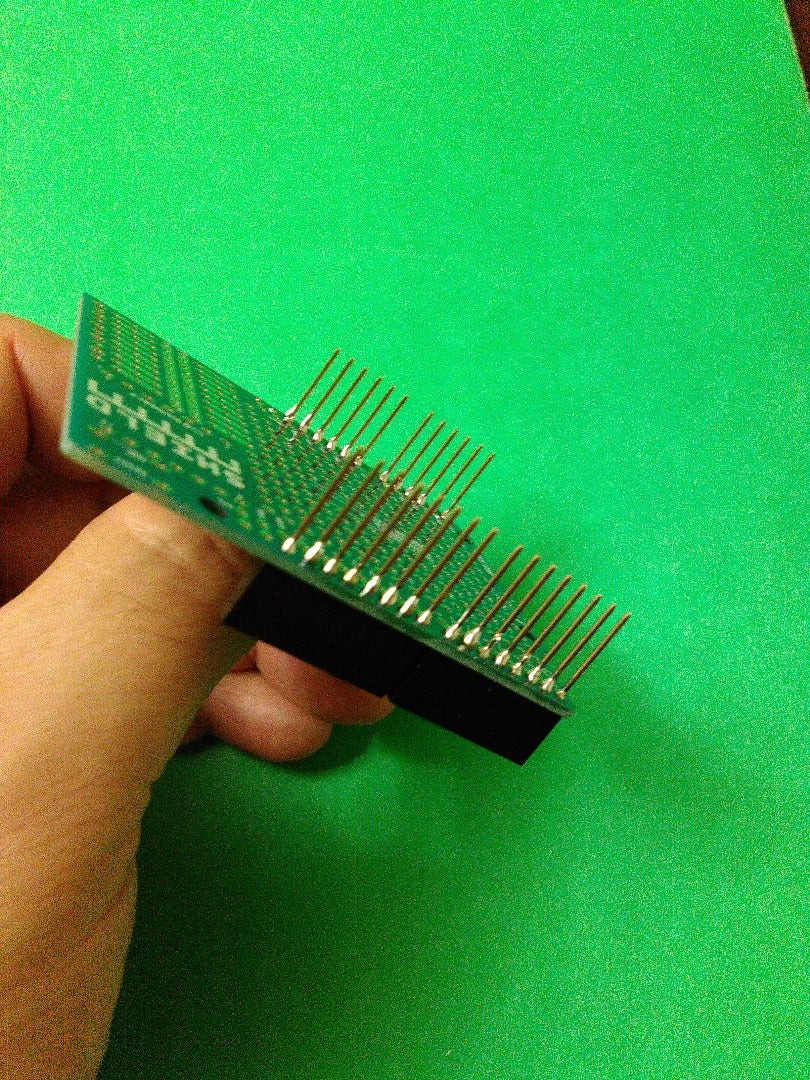 Soldering the Pass-Through Female Headers 