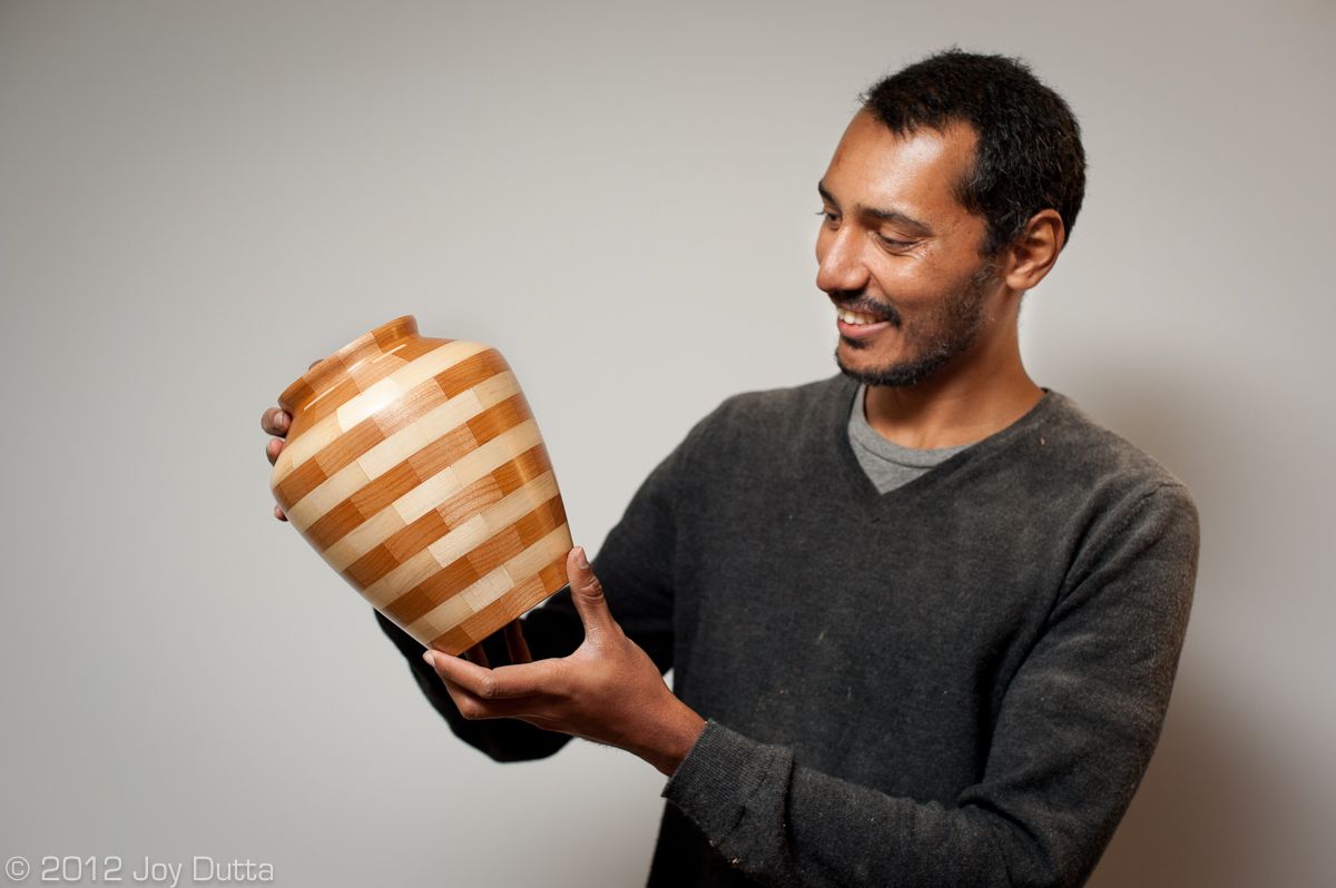 Making of a Segmented Vase - I Made It at TechShop