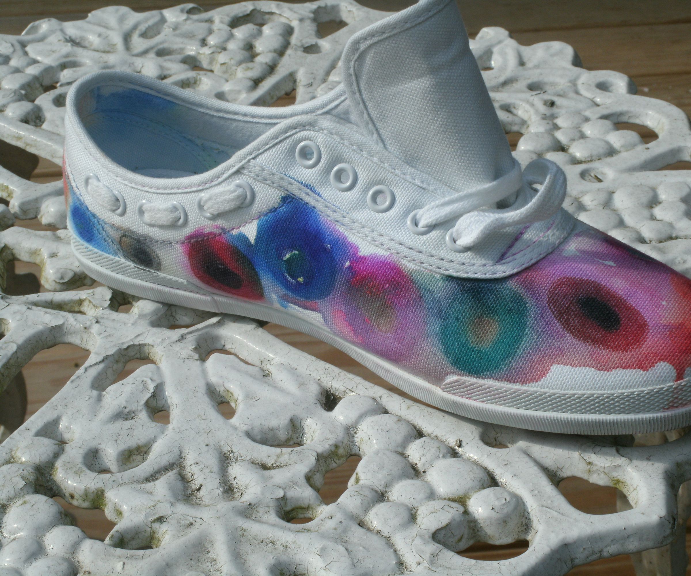 Flower Shoes - by Madeline Stone