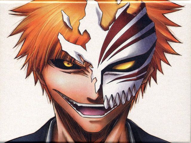 Ichigo's Fractured Hollow Mask