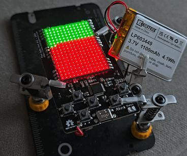 DIY Videoconsole With Addressable Leds and an STM32F103