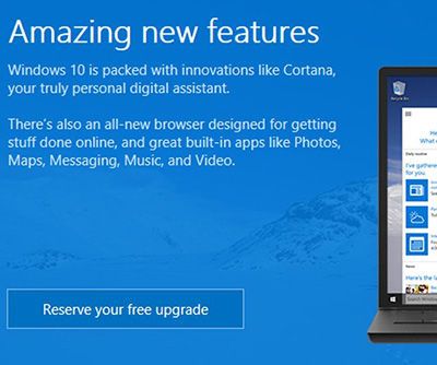 800-961-1963-Windows® 10 Introduces Very Best New Features for Customers