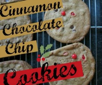 Cinnamon Chocolate Chip Cookies