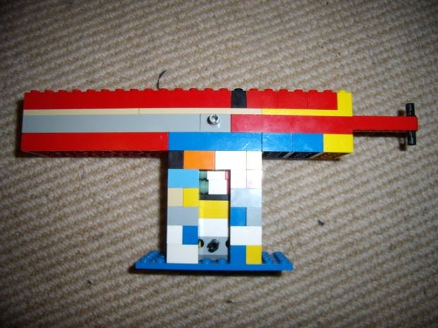 Make An Easy Lego Gun 7 Steps Instructables